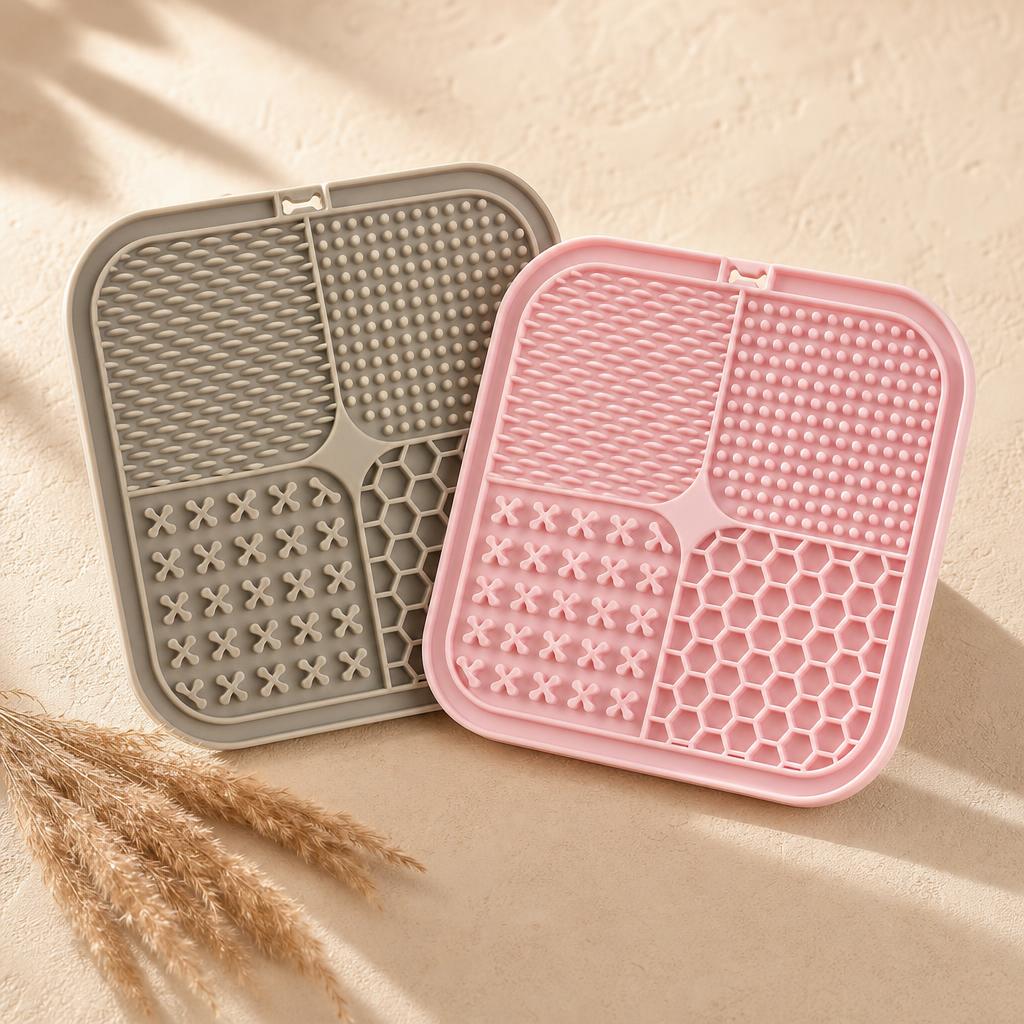 kuduno en gris y rosa
